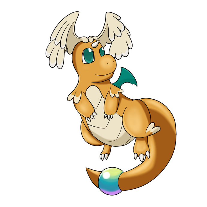 Chibi Mega Dragonite ORIGINAL Chibi Mega Dragonite ORIGINAL